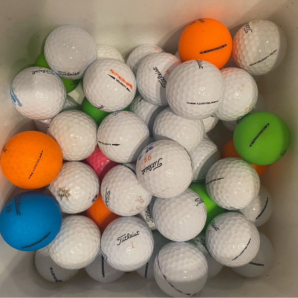 Titleist Velocity used Golf Ball Collection